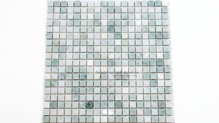 Ming Green Marble Mosaic