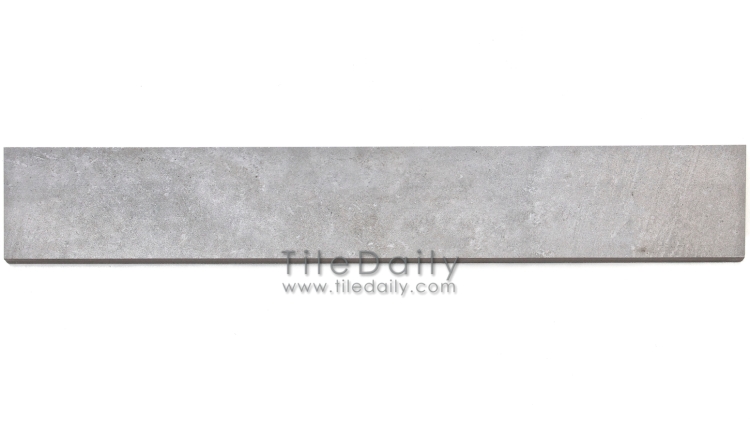 P0059LGY - 4x12 Cement Porcelain Plank, Ash