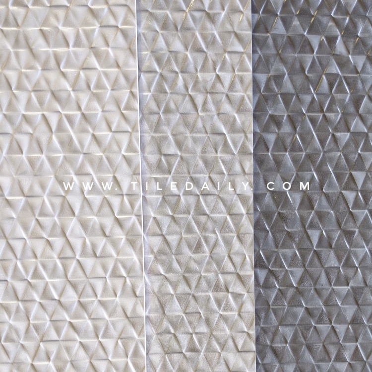 P0124 Prism Ceramic Wall Tile, TileDaily